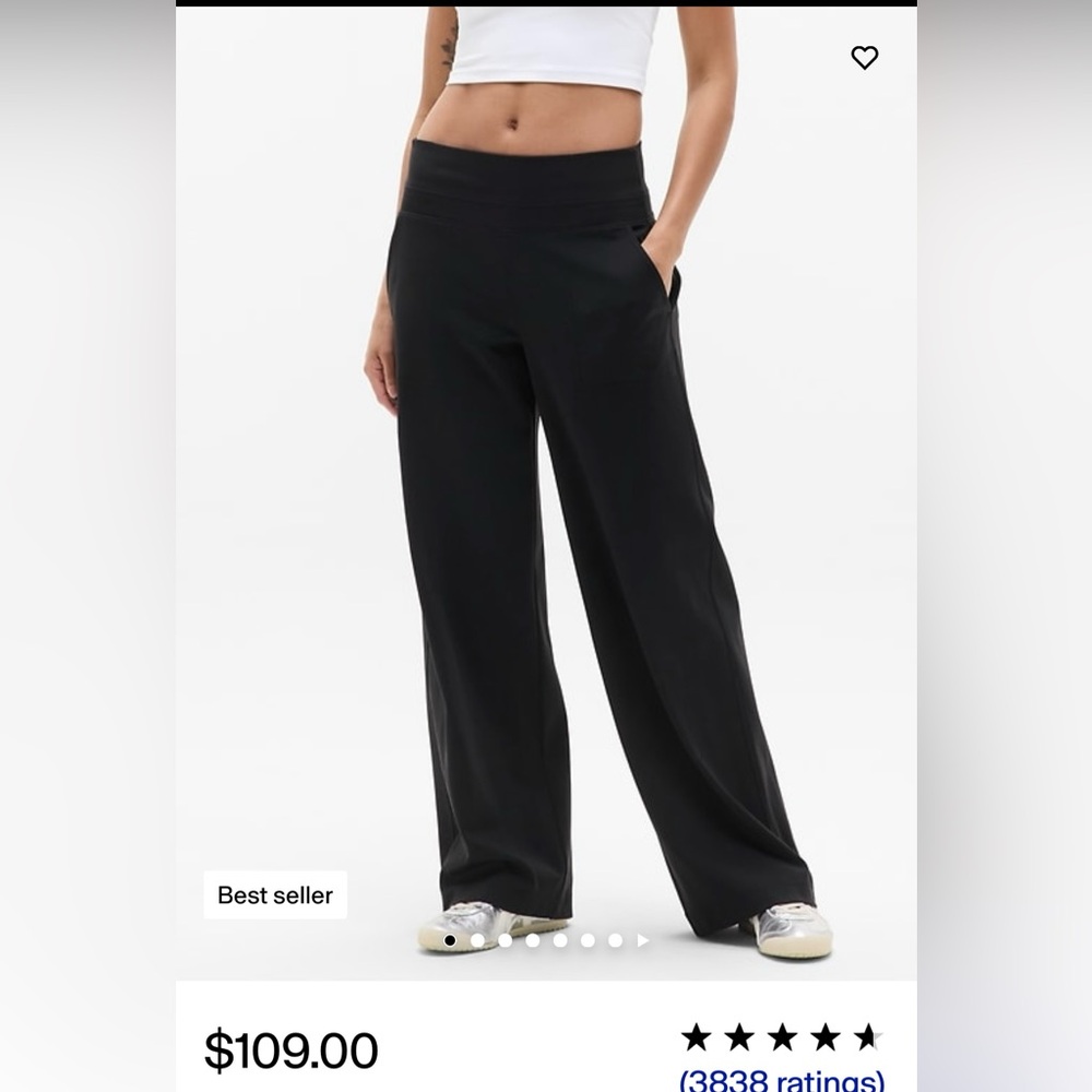 Athleta Venice High Rise Wide Leg pants